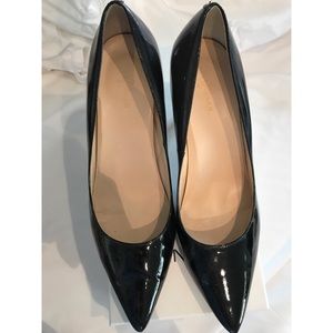 Black patent Cole Haan pump